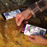 Huckleberry Chocolate Bar 4.5oz